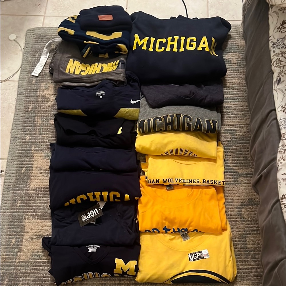 Michigan Apparel Collection (hoodie, tshirt, sweats, pjs)